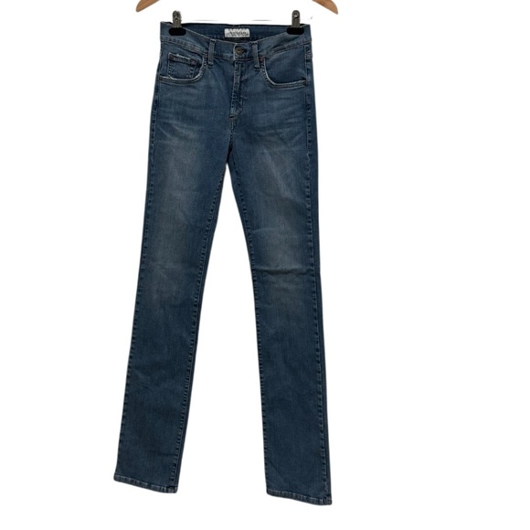 James Jeans Hunter High Rise Straight Leg Melrose Blue - Picture 1 of 8